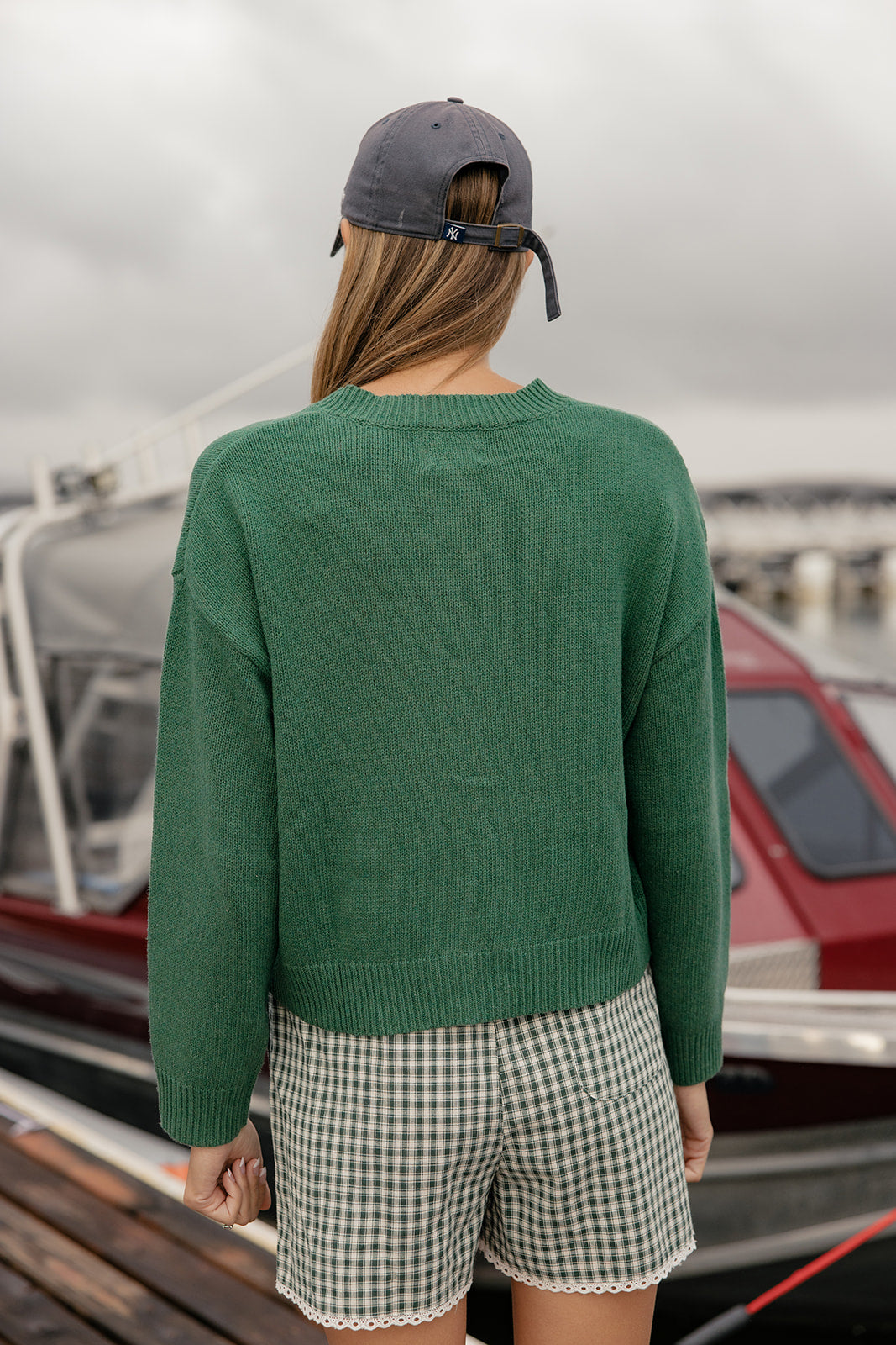 Redwood Forest Button Cardigan