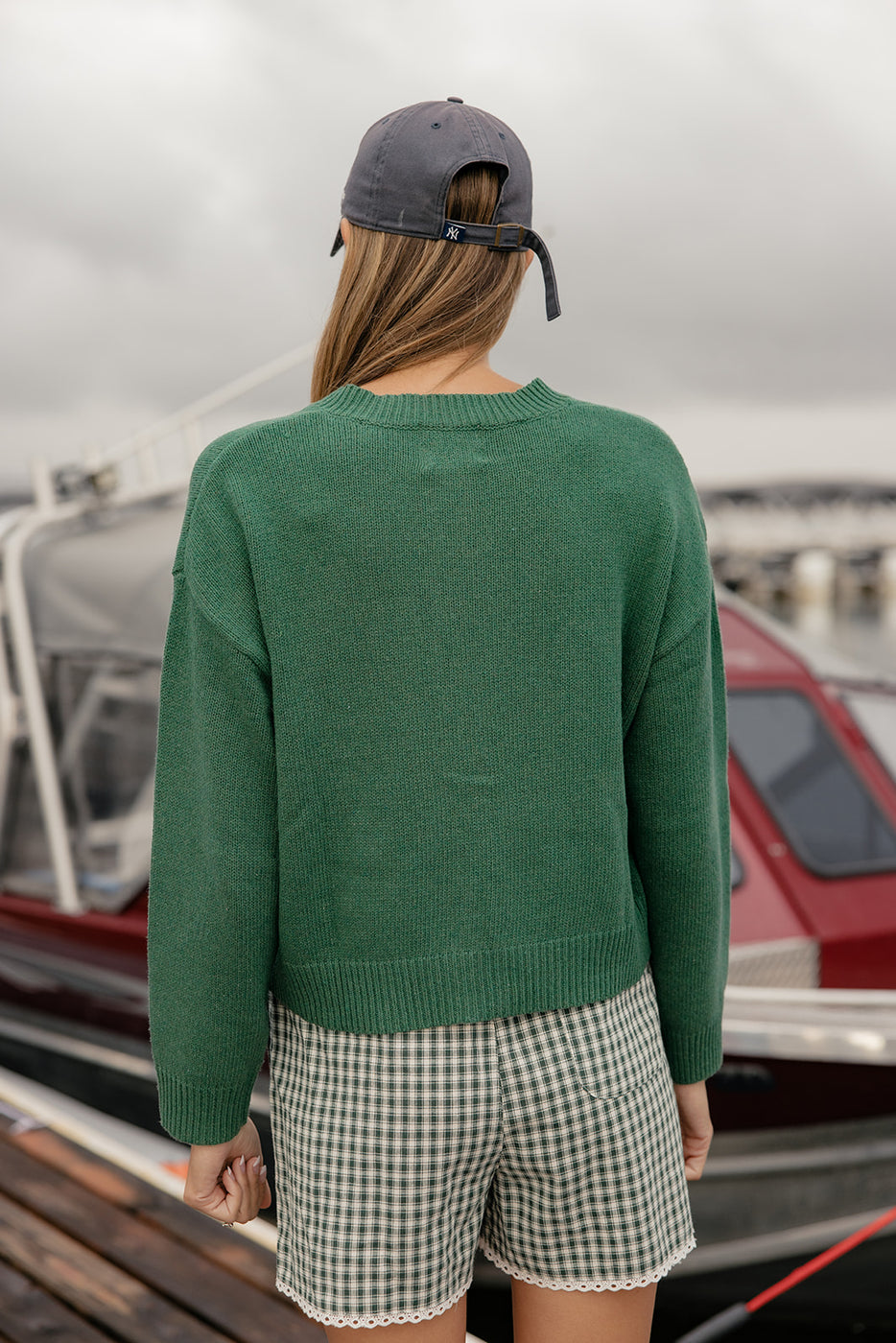 Redwood Forest Button Cardigan