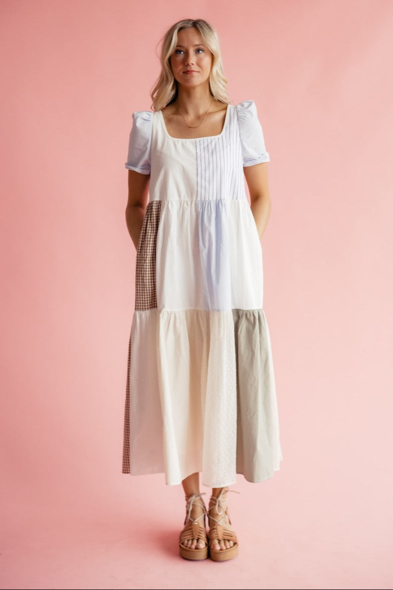 Tika Patchwork Dress
