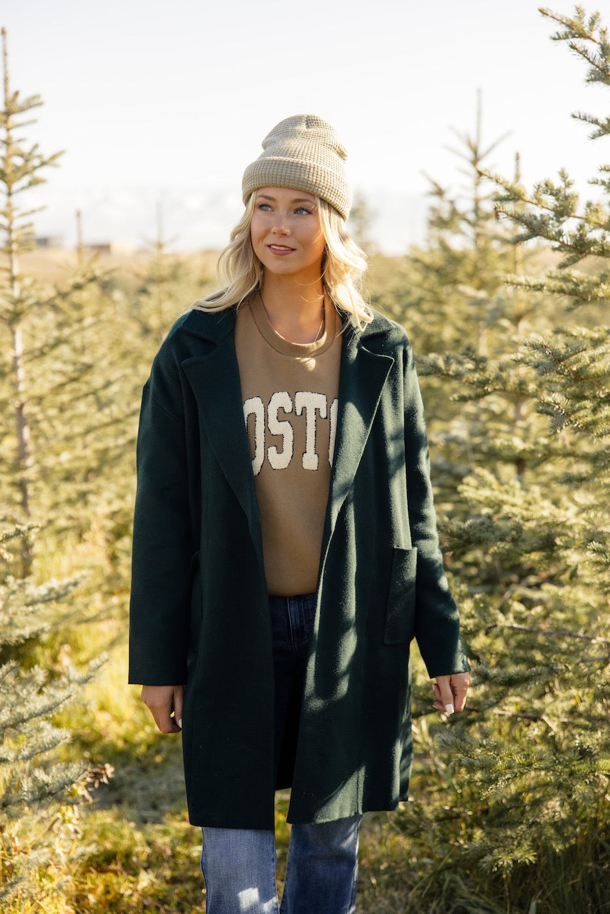 Fade Into You Sweater Blazer