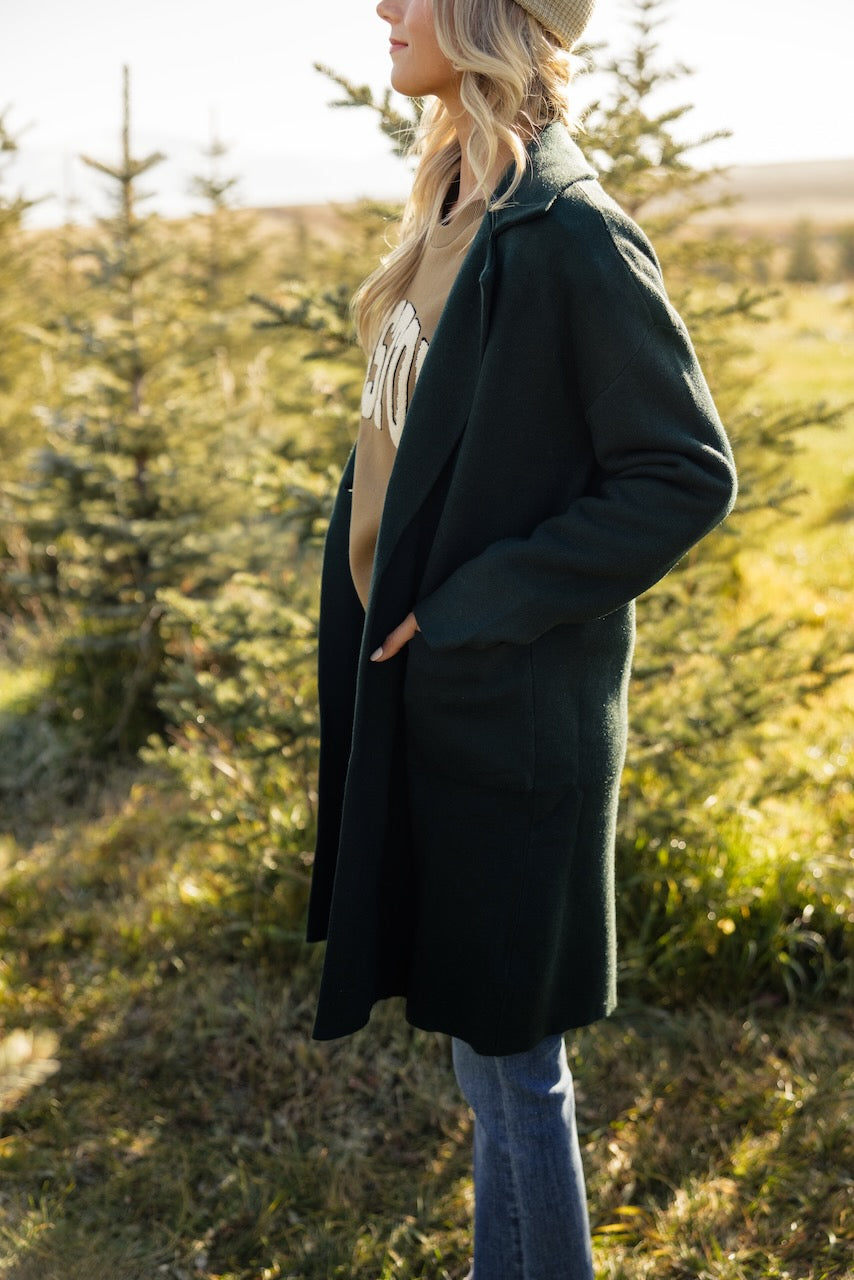 Fade Into You Sweater Blazer