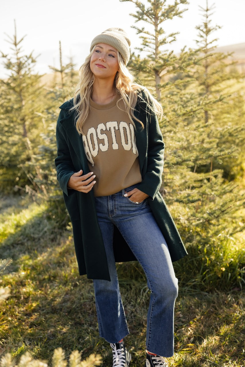 Fade Into You Sweater Blazer