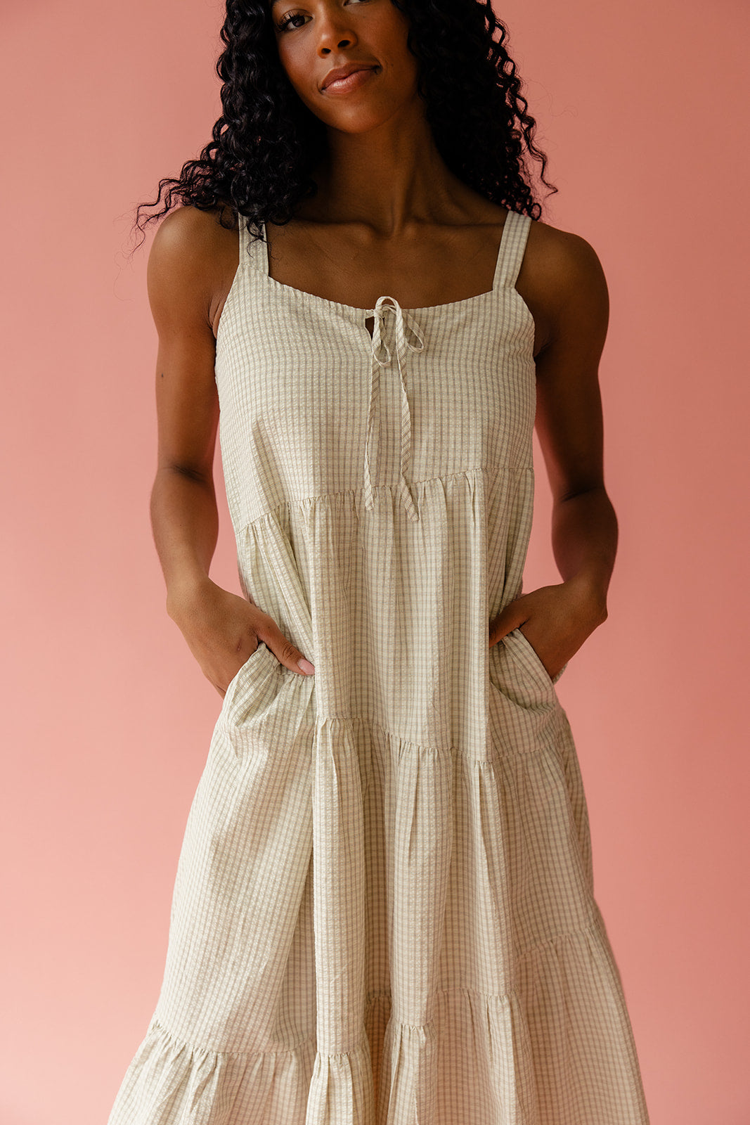 Brooke Tiered Tank Dress