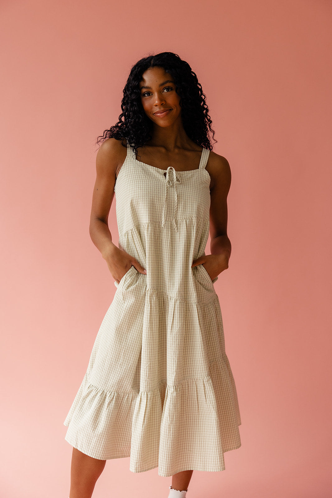 Brooke Tiered Tank Dress