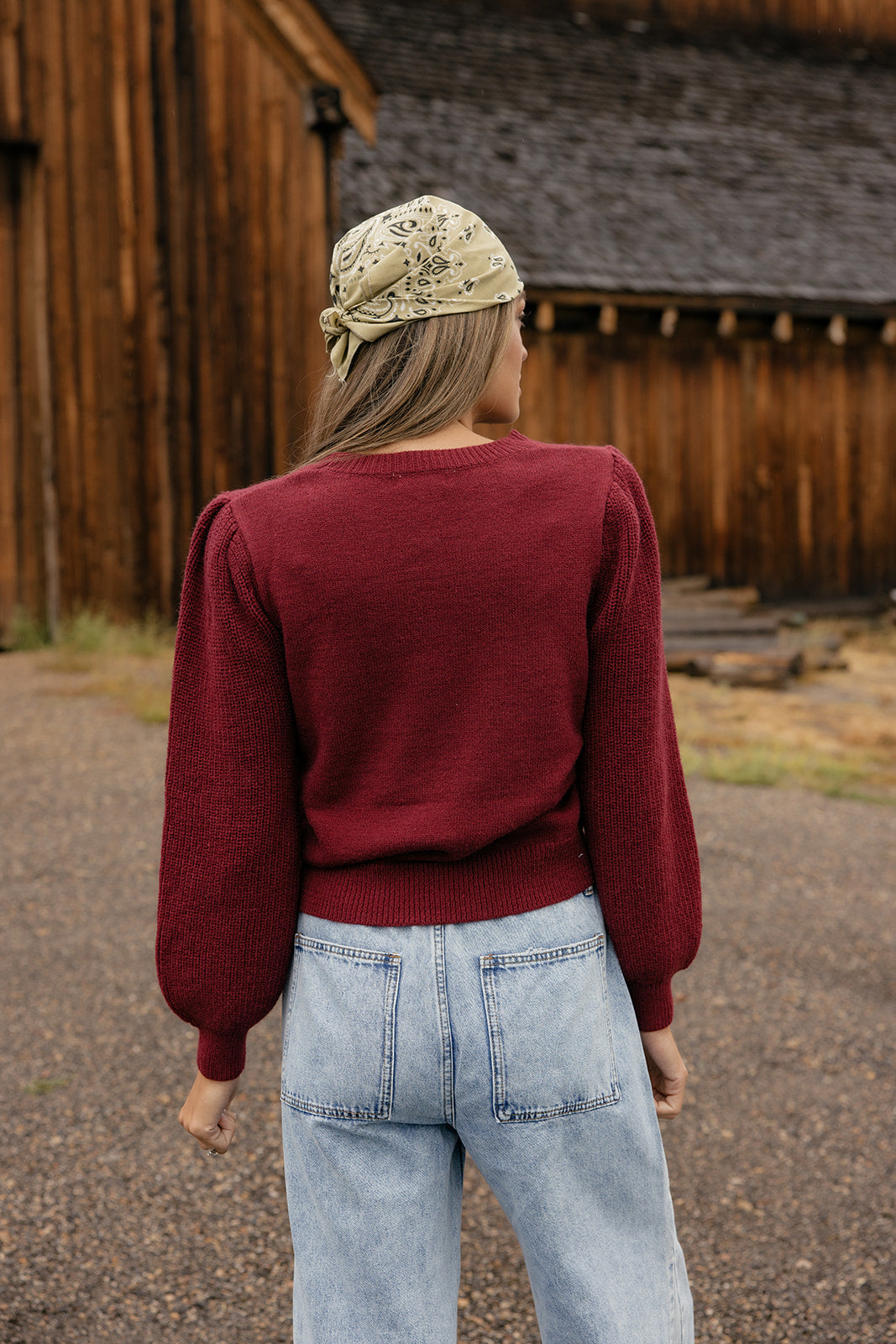 Bordeaux Cozy Pullover