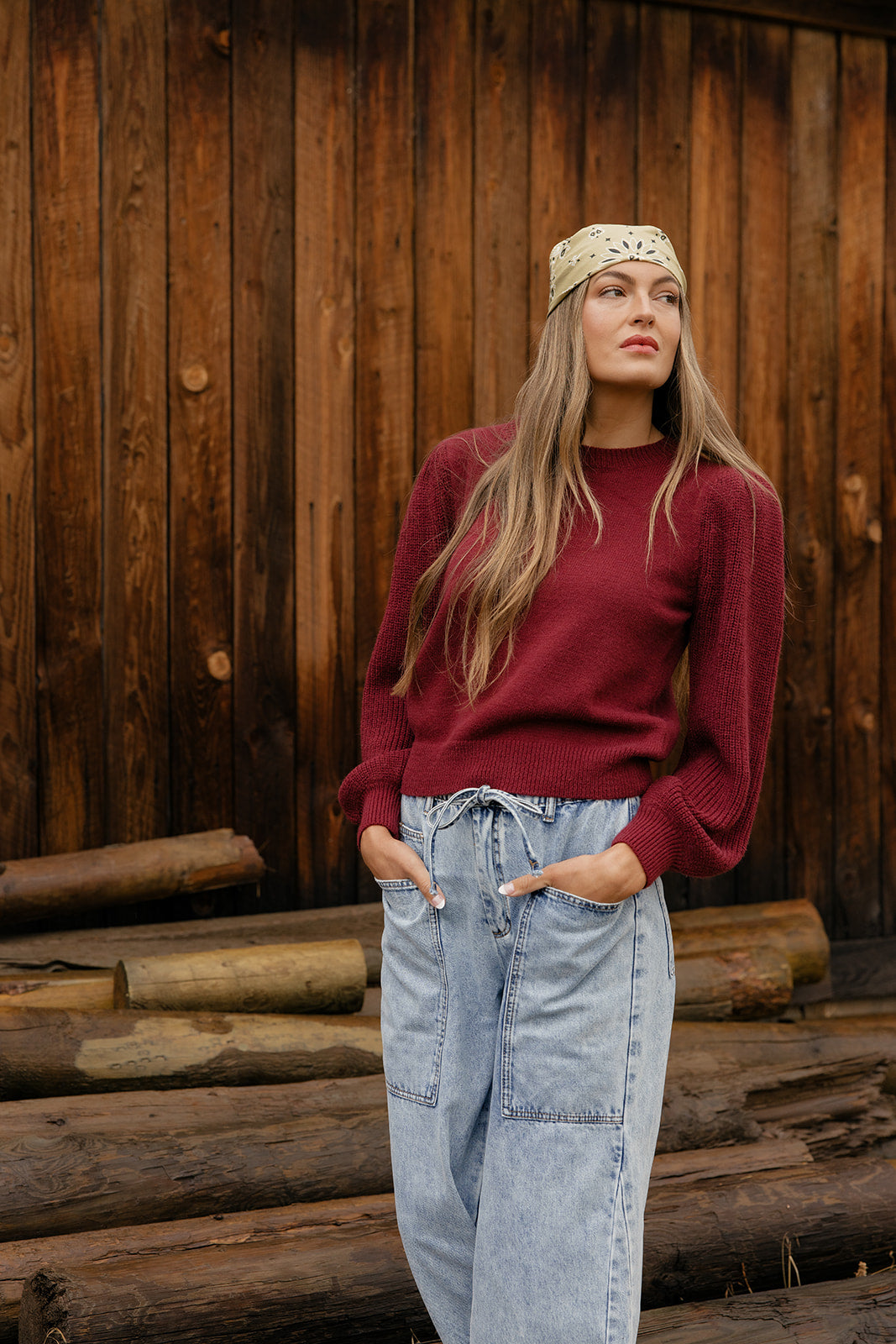 The Paisley Hair Scarf