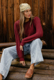 Bordeaux Cozy Pullover