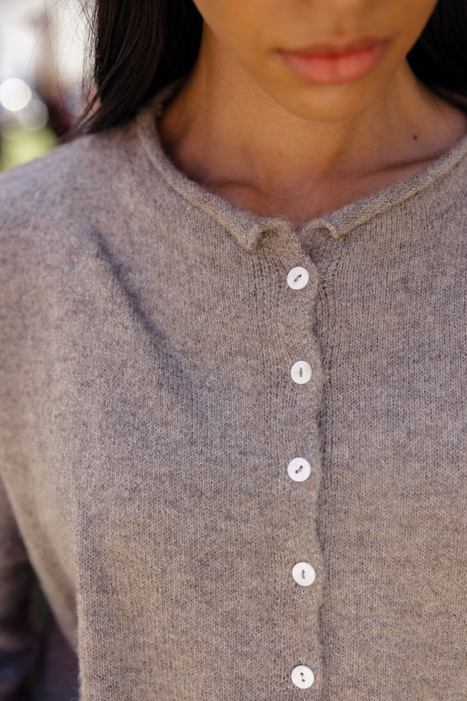 Button Front Cardigan | ROOLEE