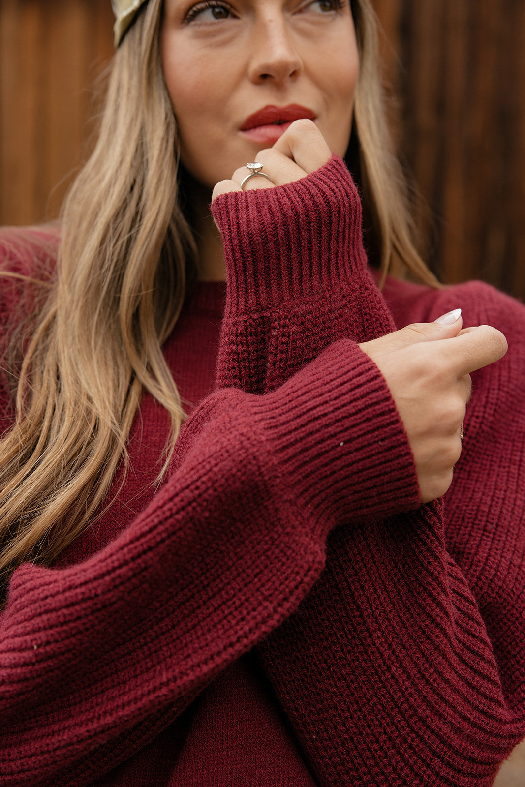 Bordeaux Cozy Pullover