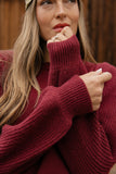Bordeaux Cozy Pullover