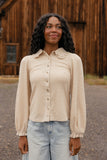 Morning Stroll Collared Blouse