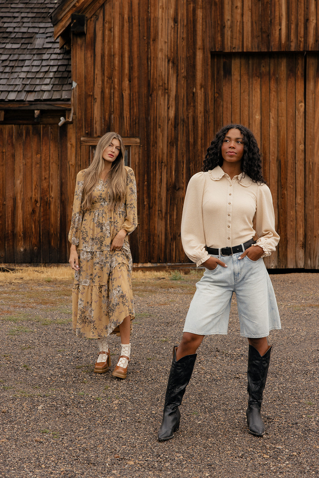 Morning Stroll Collared Blouse