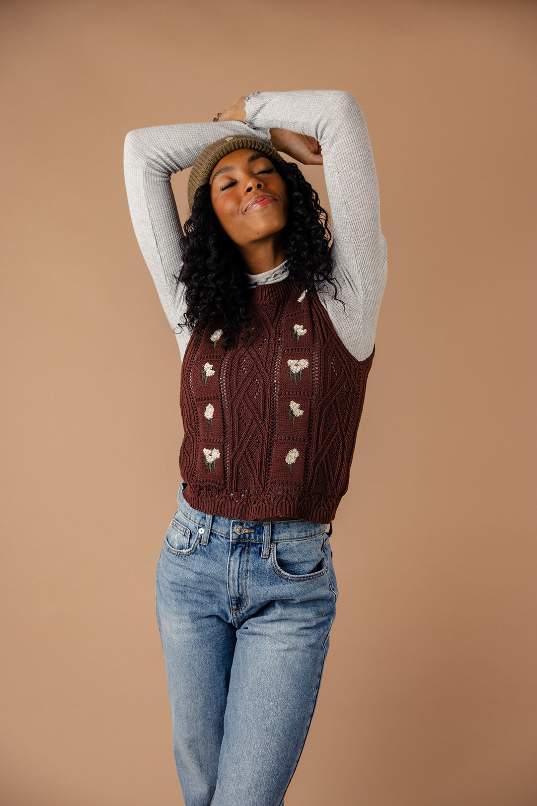 Knit Sweater Vest - Stylish and Trendy Clothing | ROOLEE