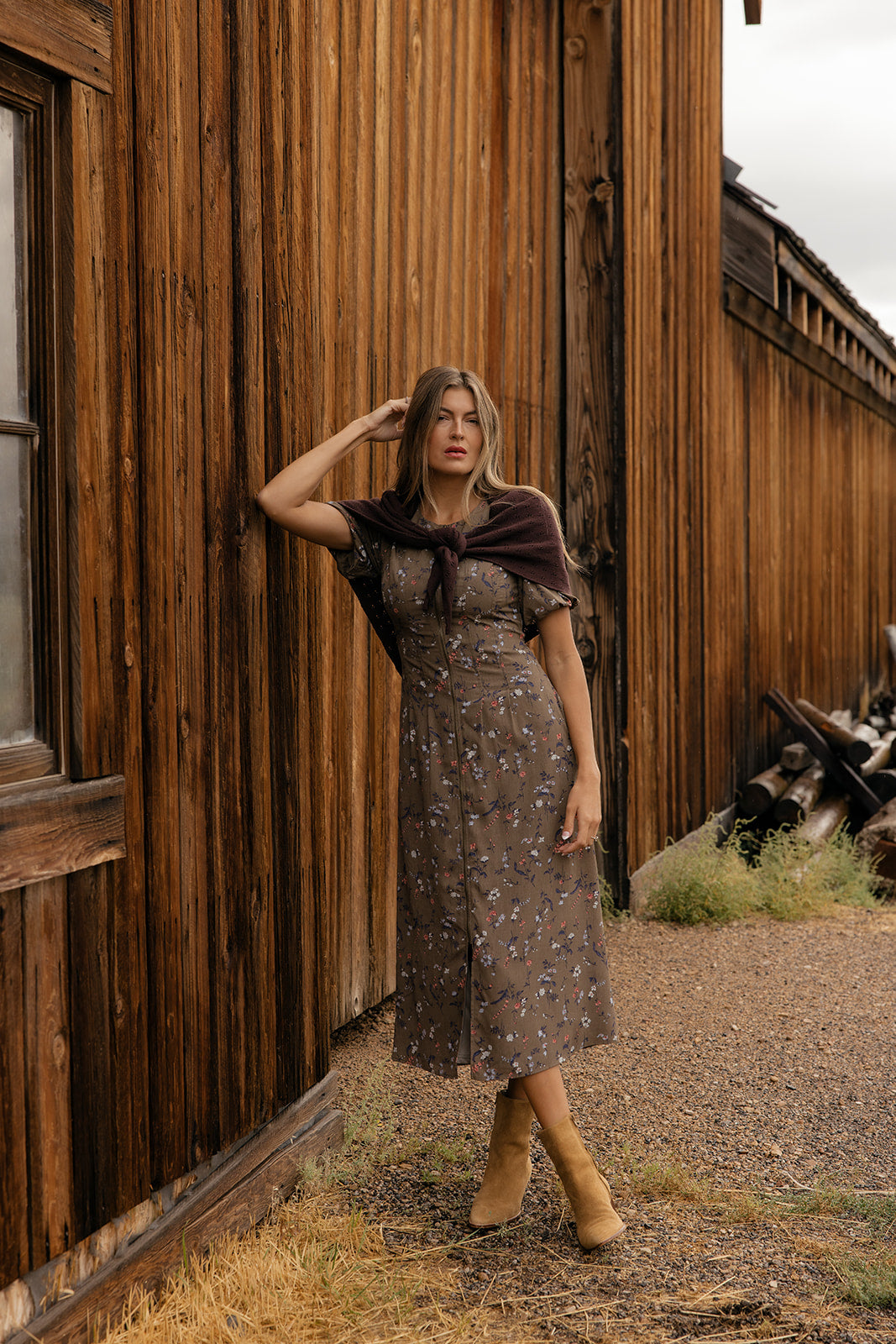 Wild Meadow Midi Dress