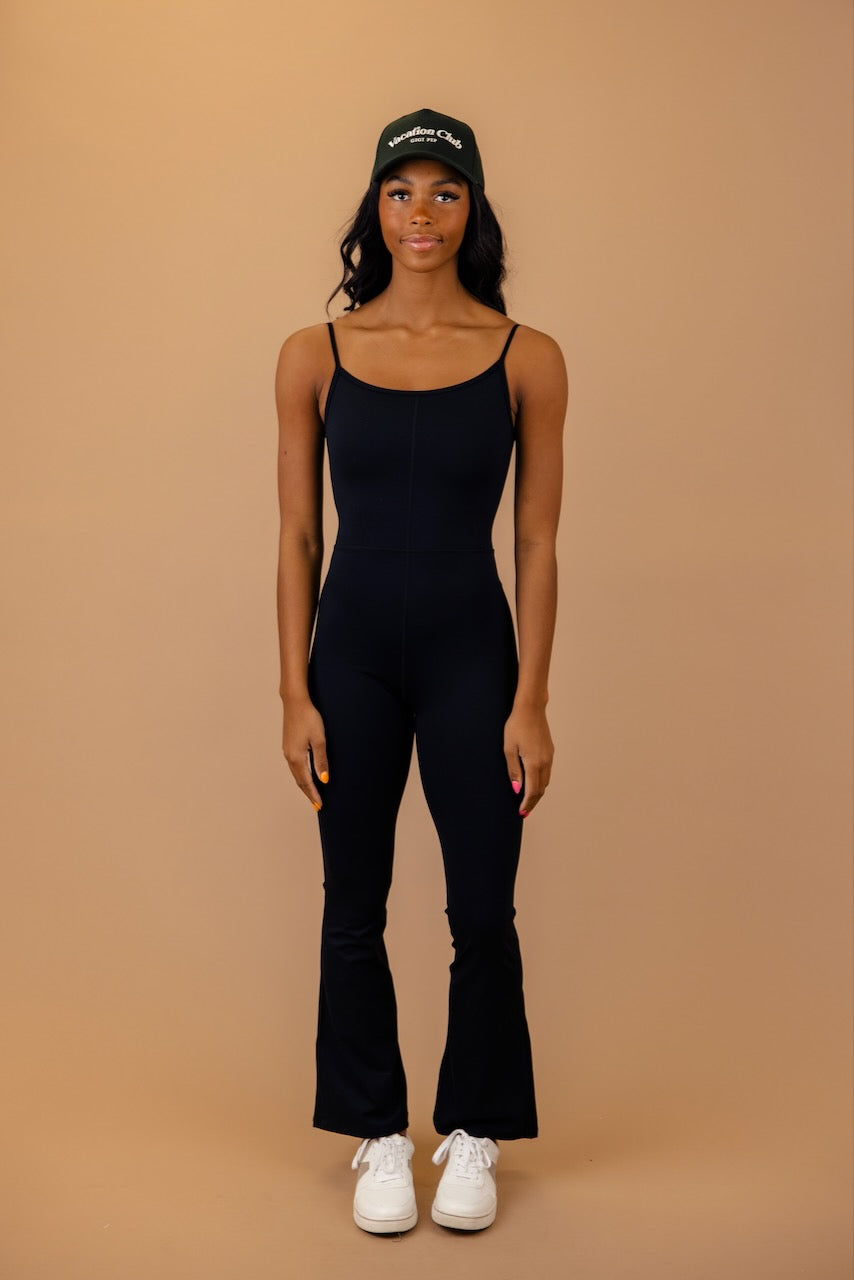 Black Loungewear Bodysuit | ROOLEE