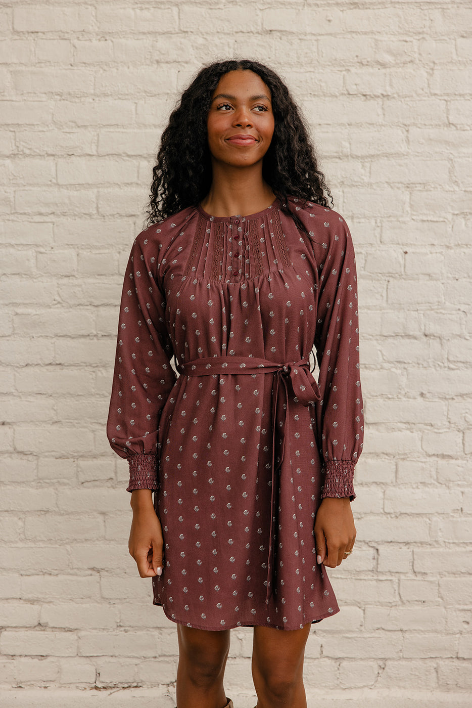 Hazel Garden Tie Dress