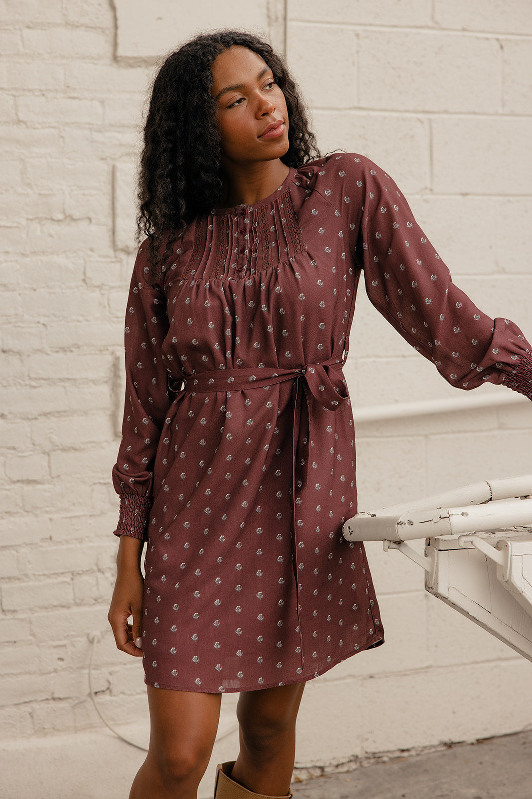 Hazel Garden Tie Dress