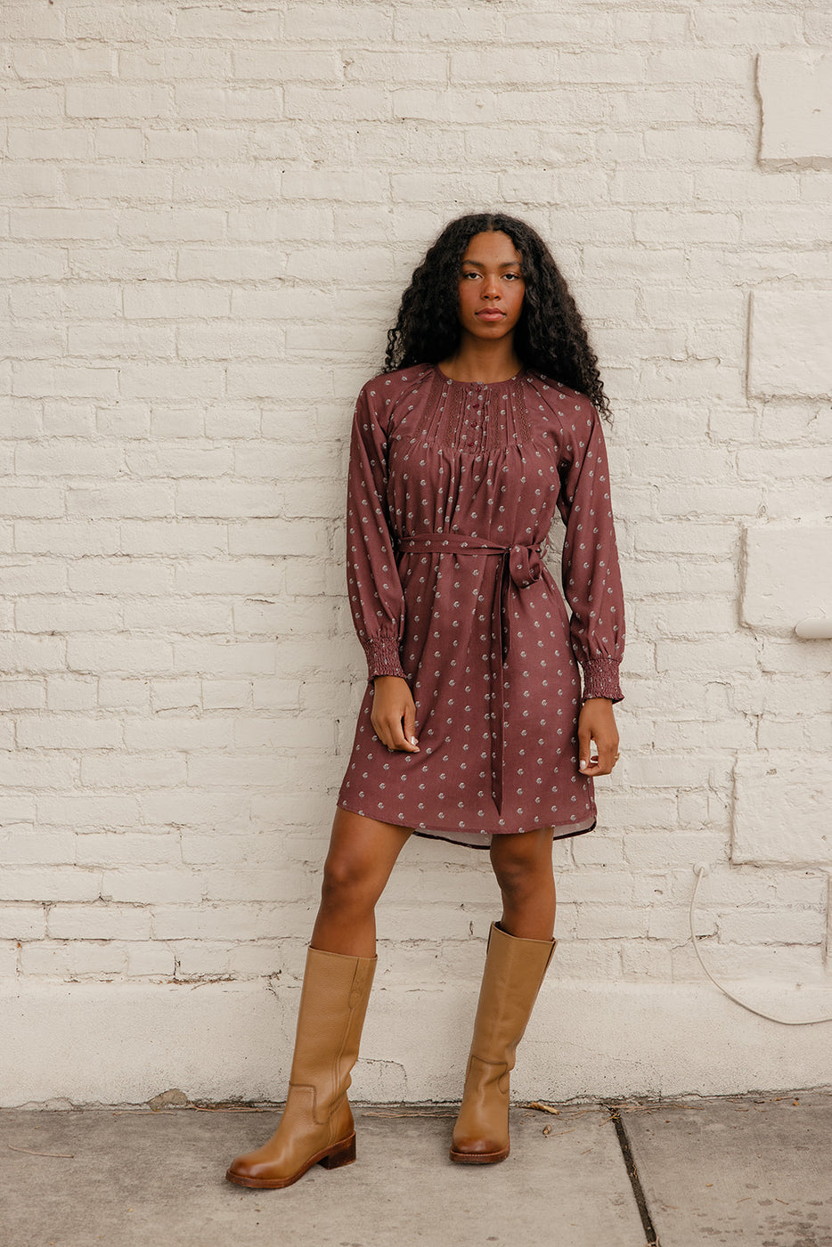 Hazel Garden Tie Dress