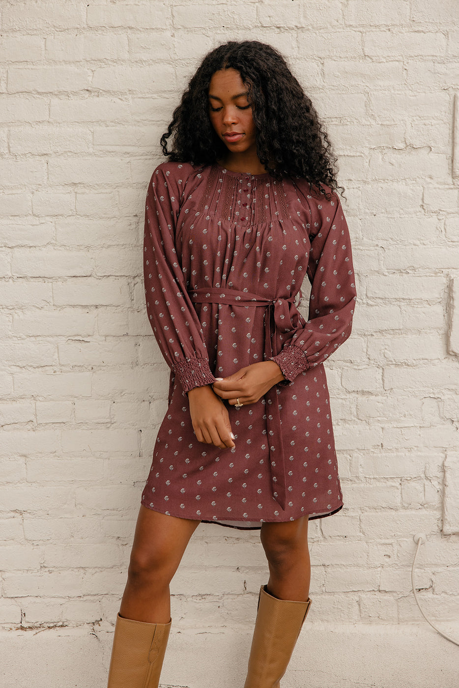 Hazel Garden Tie Dress