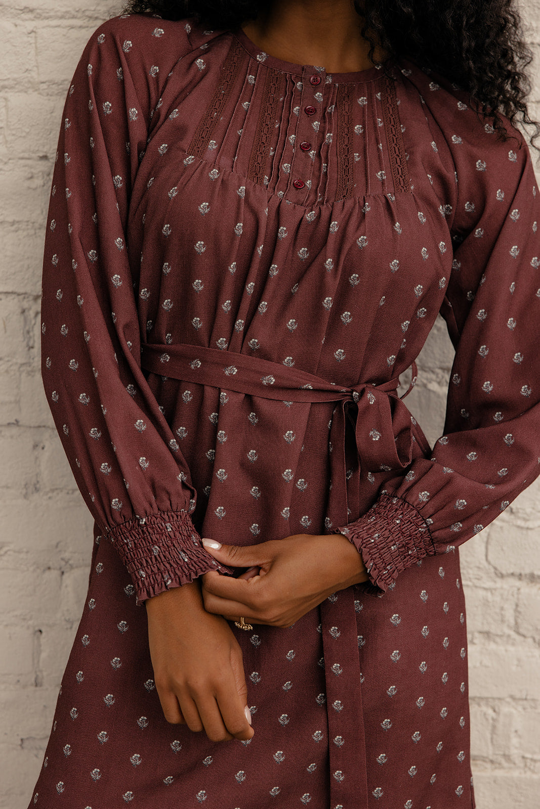 Hazel Garden Tie Dress