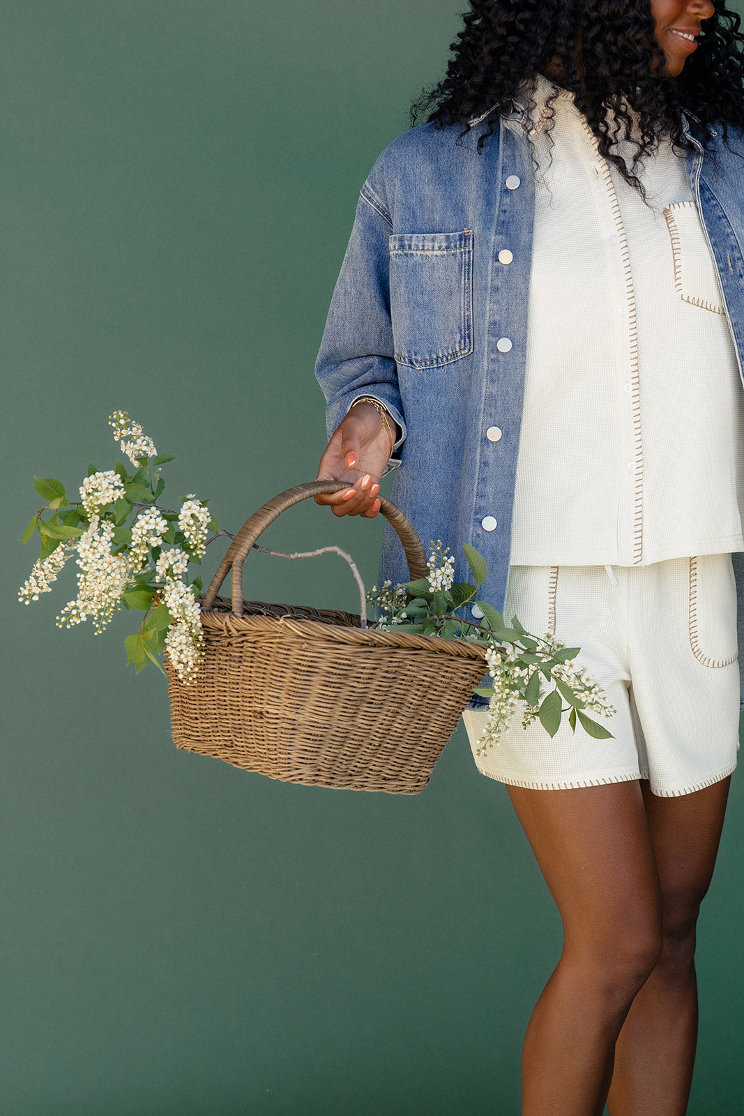 Indya Patch Pocket Shorts