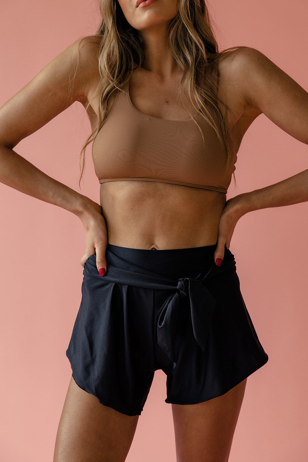 Black Make It A Romper Shorts