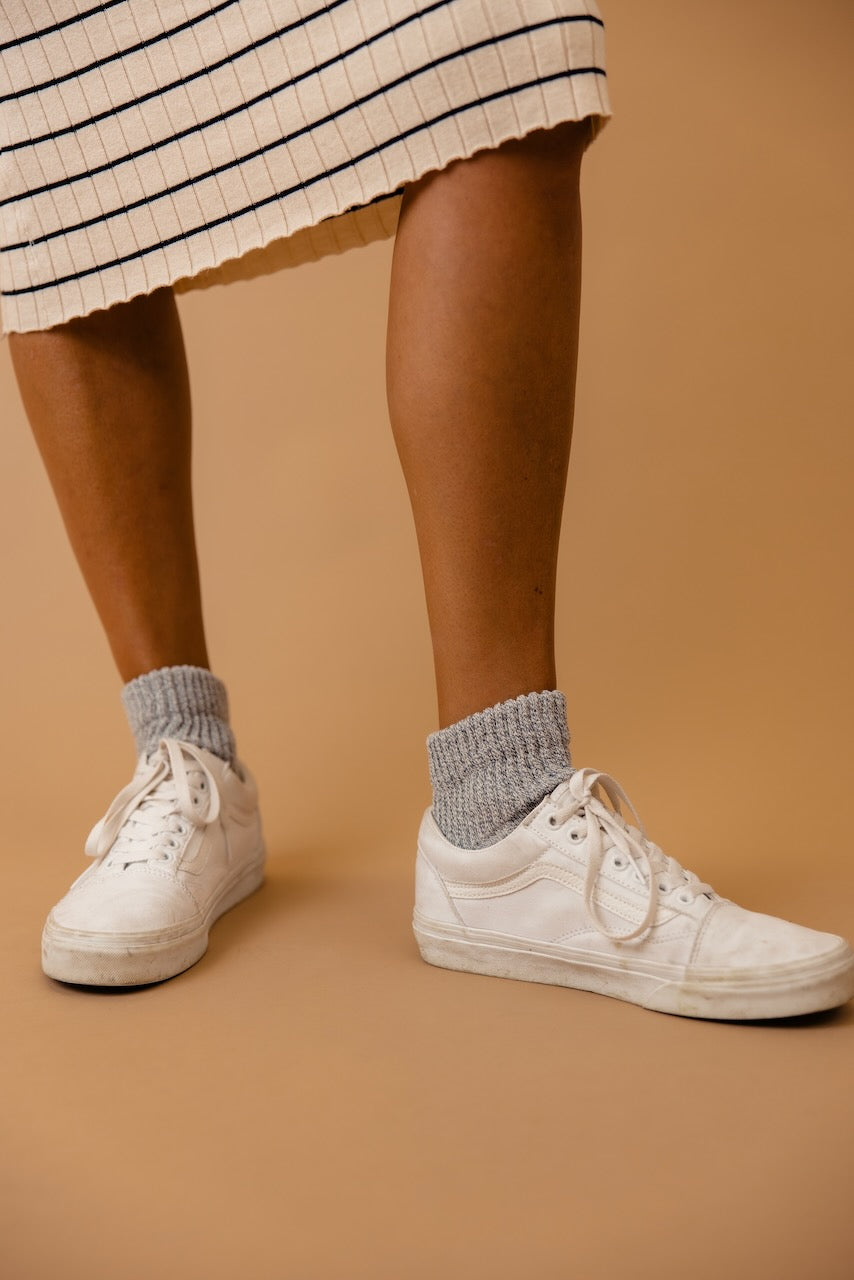 Grey Boot Socks | ROOLEE