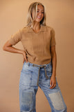 Edwards Cable Knit Blouse