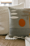 Soleil Embroidered Patchwork Pillow