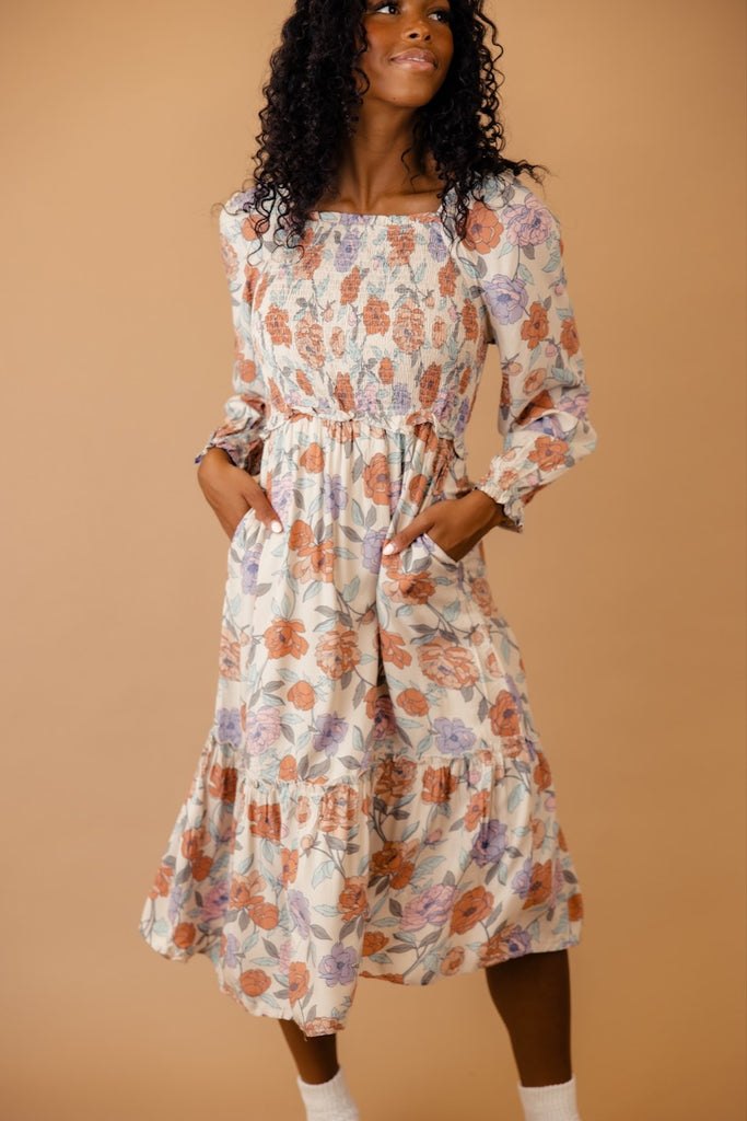 Fall Floral Dresses | ROOLEE