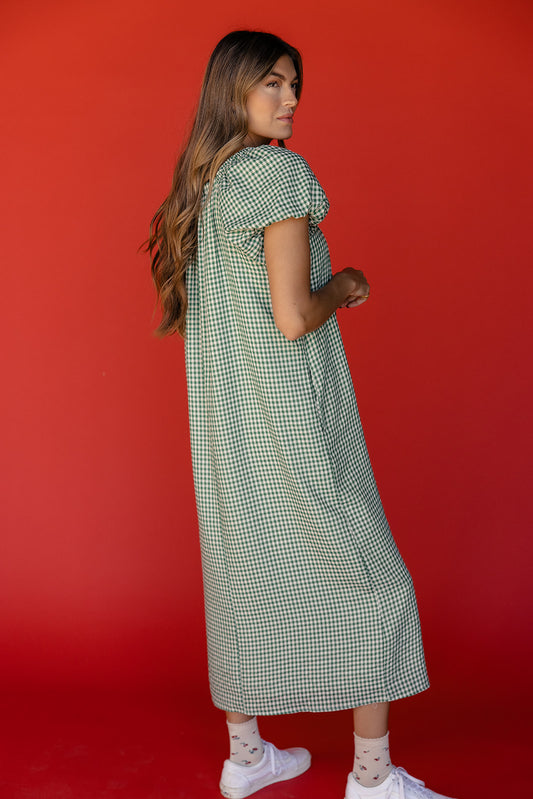 In The Crowd Puff Sleeve Dress