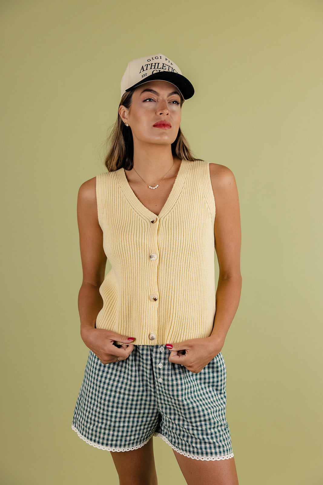 Whirl Wind Button Vest