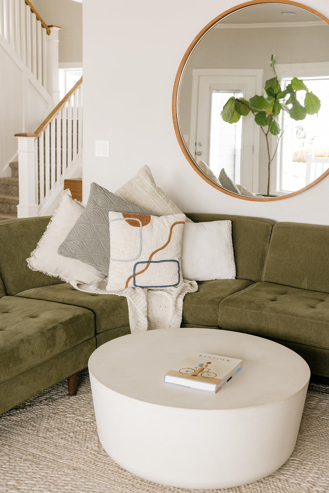 Elliot Embroidered Abstract Pillow