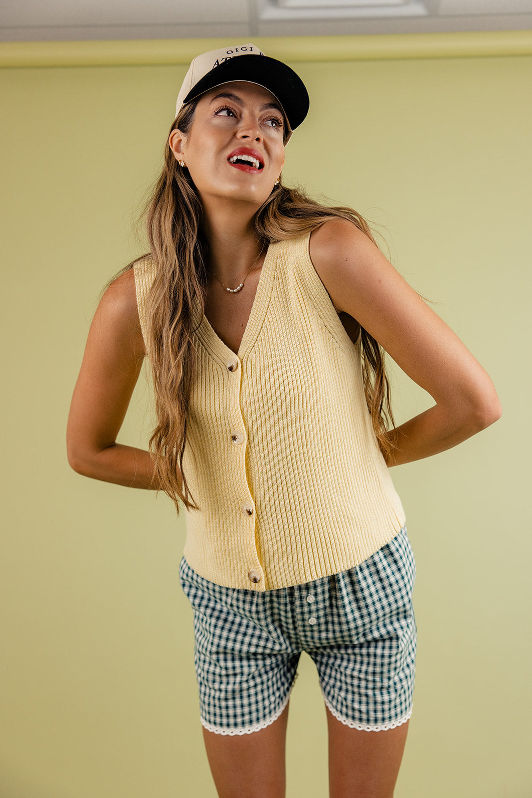 Whirl Wind Button Vest