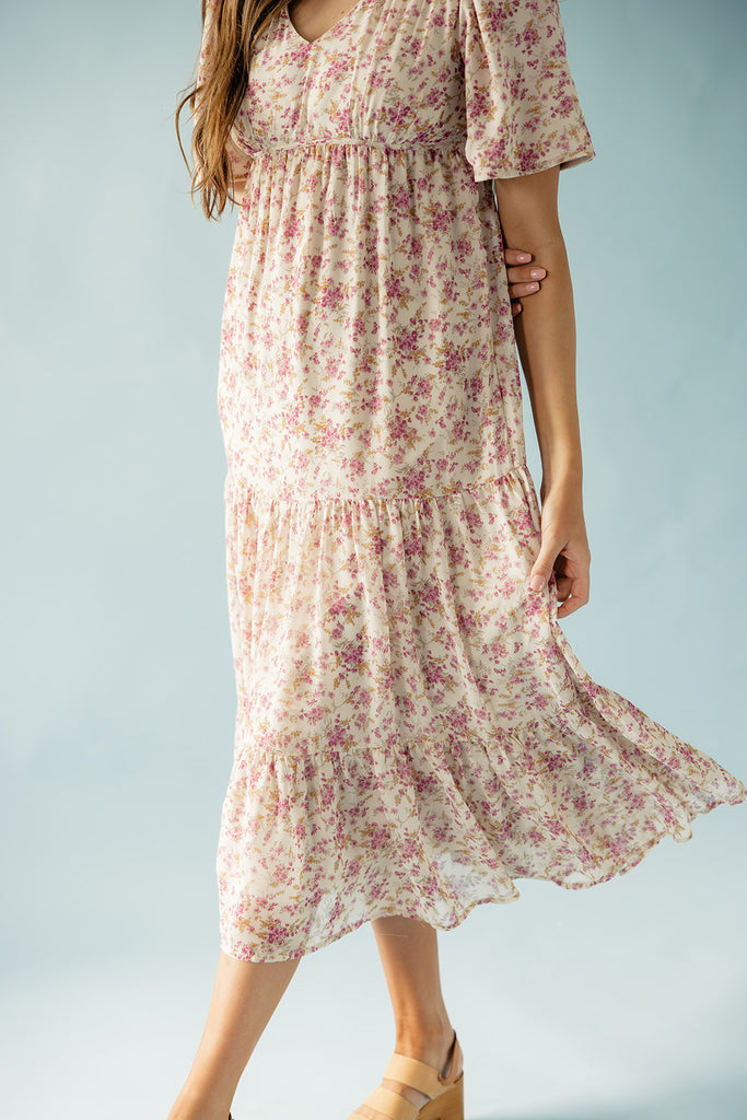 Marmee Flutter Sleeve Dress