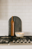 Morton Mango Wood Arched Cutting Board