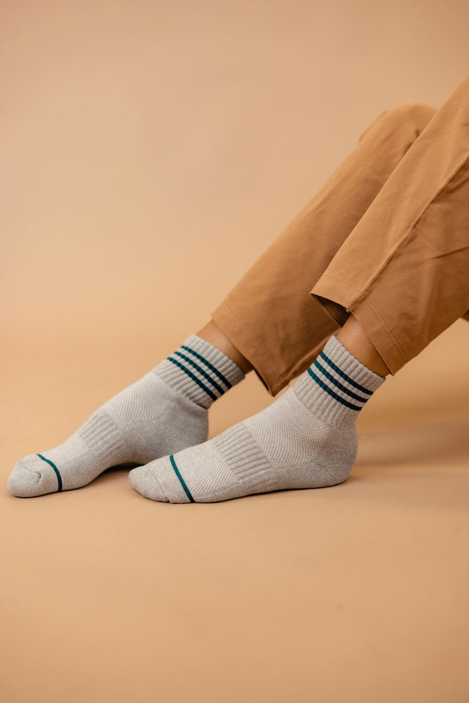 Grey Boot Socks | ROOLEE