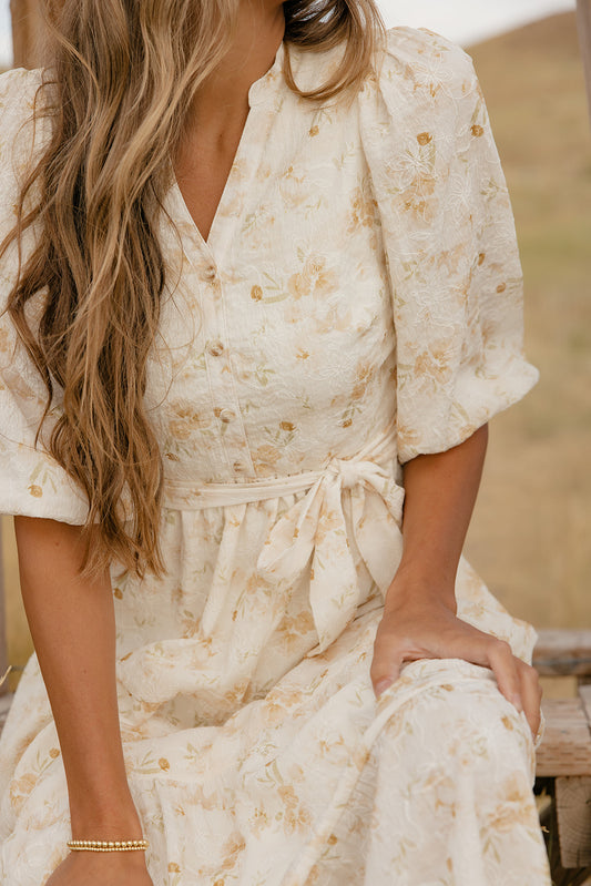 Marigold Muse Tiered Dress