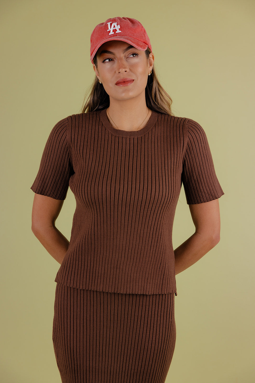 Rachel Green Ribbed Top