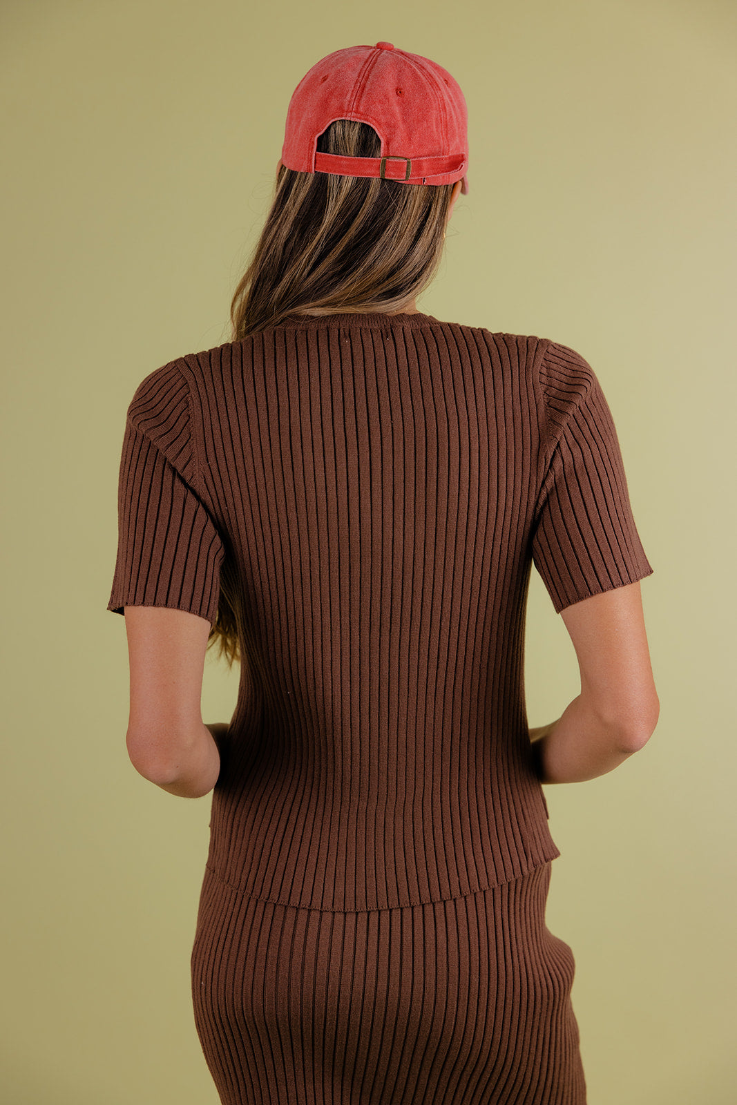 Rachel Green Ribbed Top