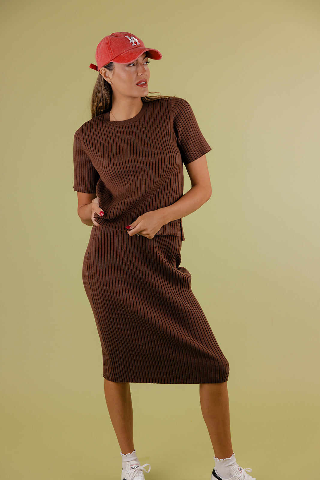 Rachel Green Ribbed Top