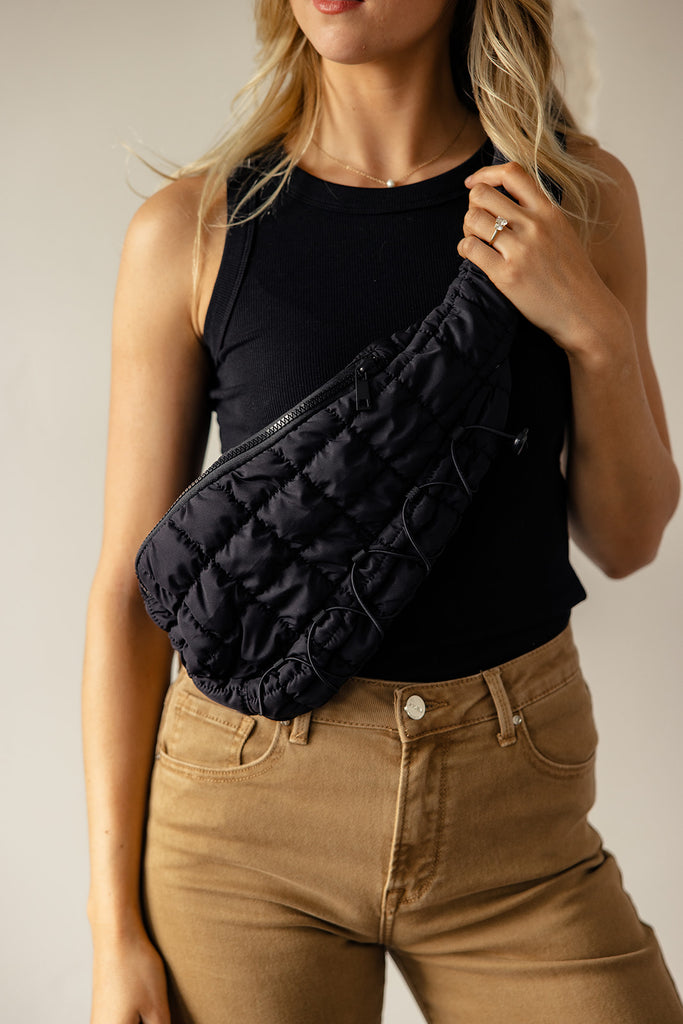 Mazie Quilted Sling Bag