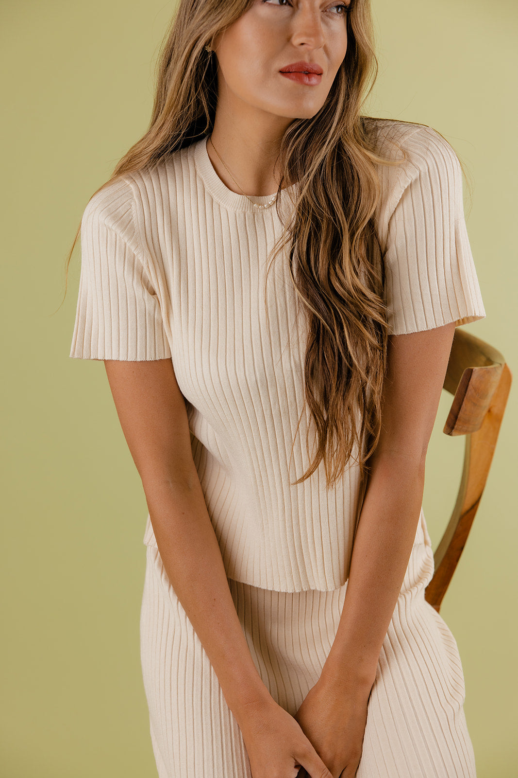 Rachel Green Ribbed Top