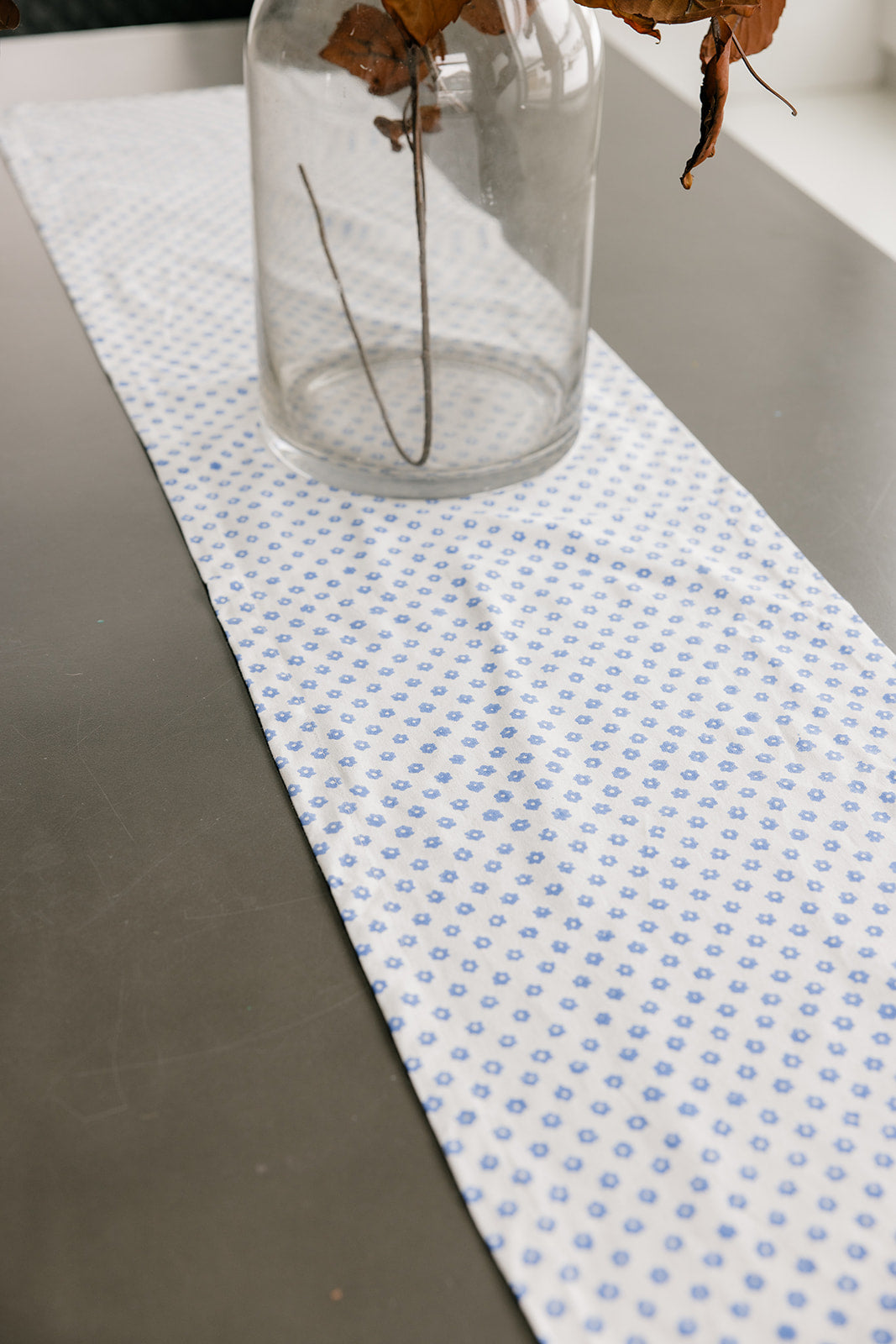 Daisy Artisan Printed Table Runner