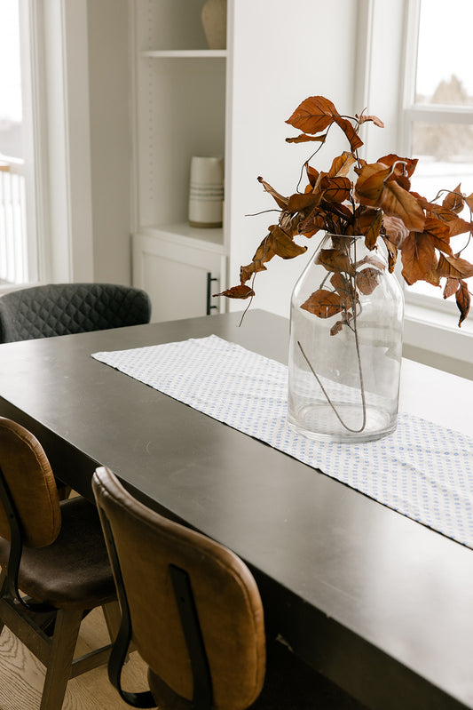 Daisy Artisan Printed Table Runner