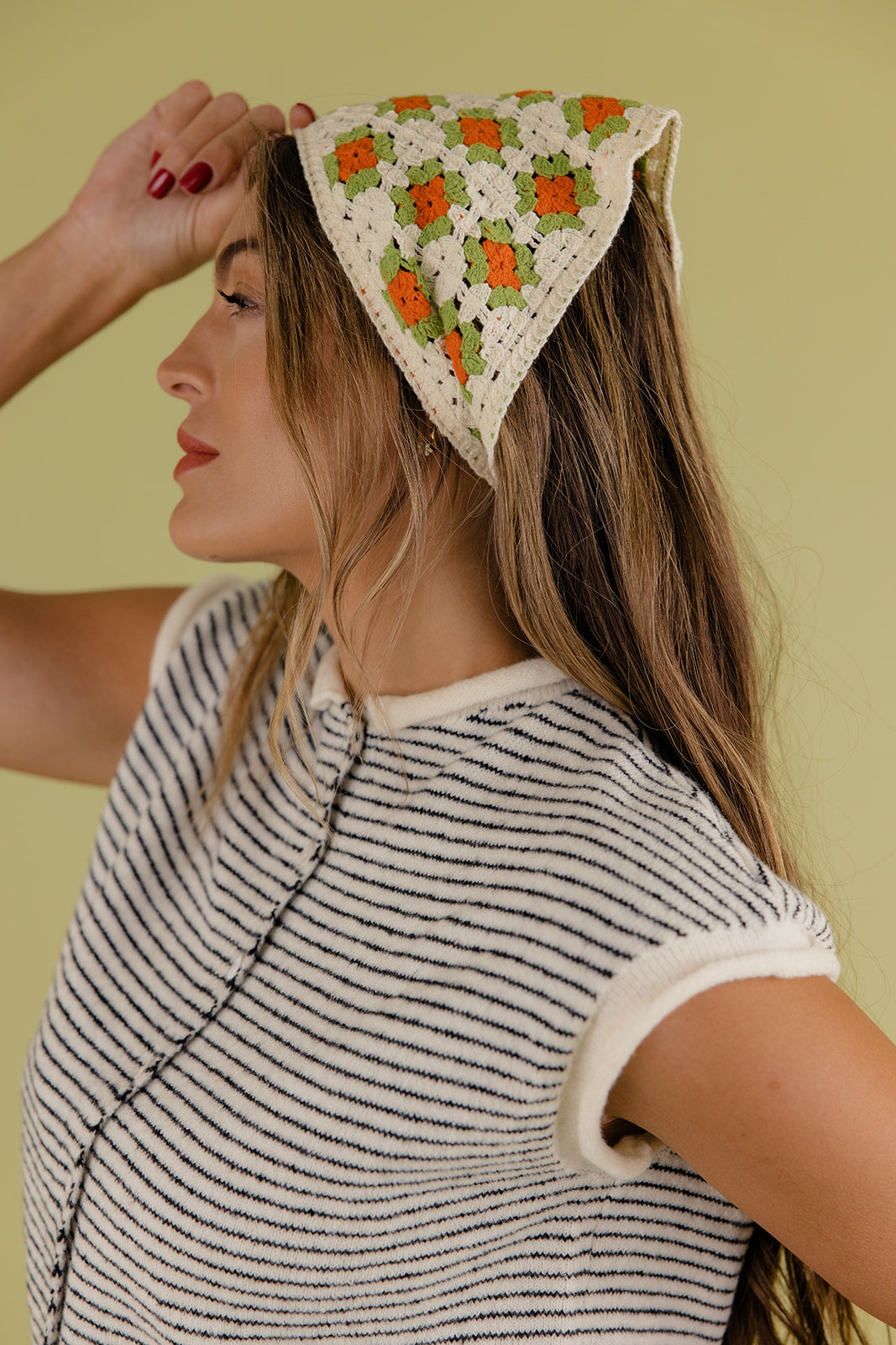 Just My Luck Crochet Hair Scarf