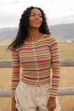 Trail Mix Stripe Cardigan