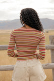Trail Mix Stripe Cardigan