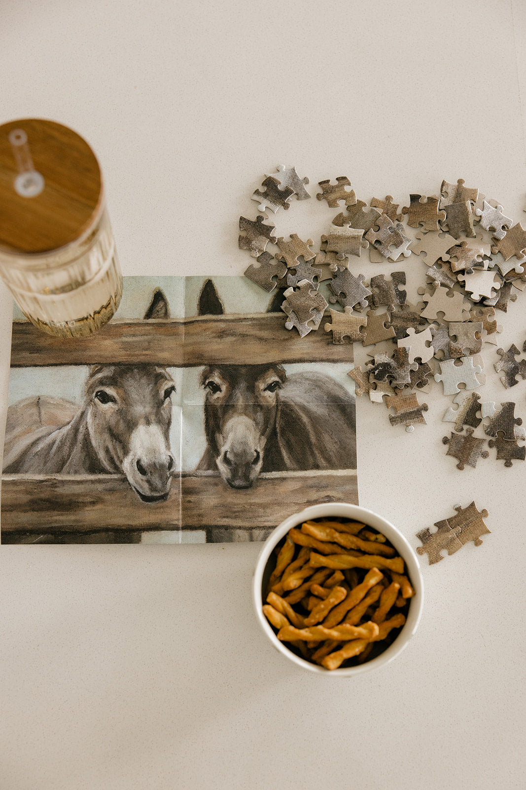 Donkeys Farm Friends 500 Piece Puzzle