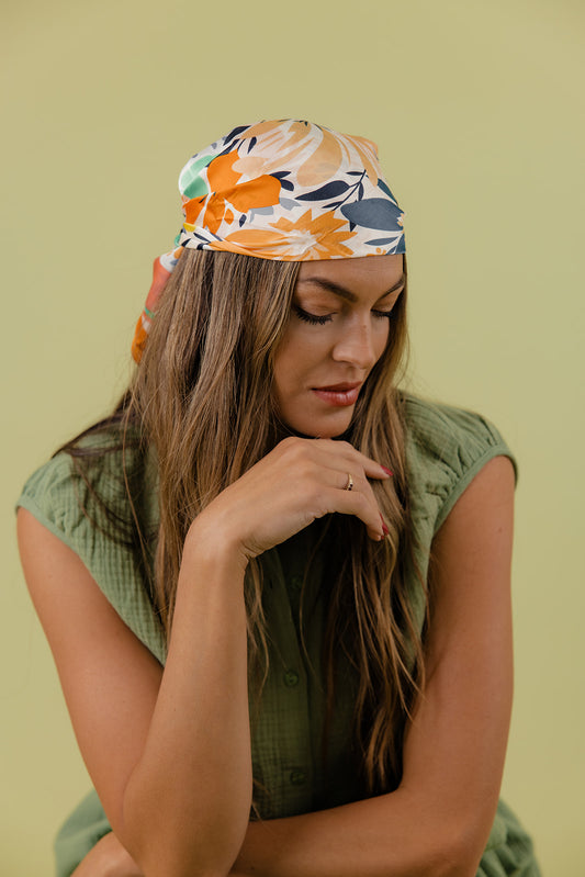 Citrus Kiss Hair Scarf
